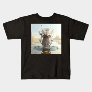 Flower and Crystal Lake Kids T-Shirt